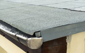 repair or replace Lidgate flat roofing?